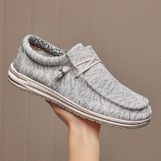 Men's Slip-On Casual Sneakers - Breathable Skateboard Loafers