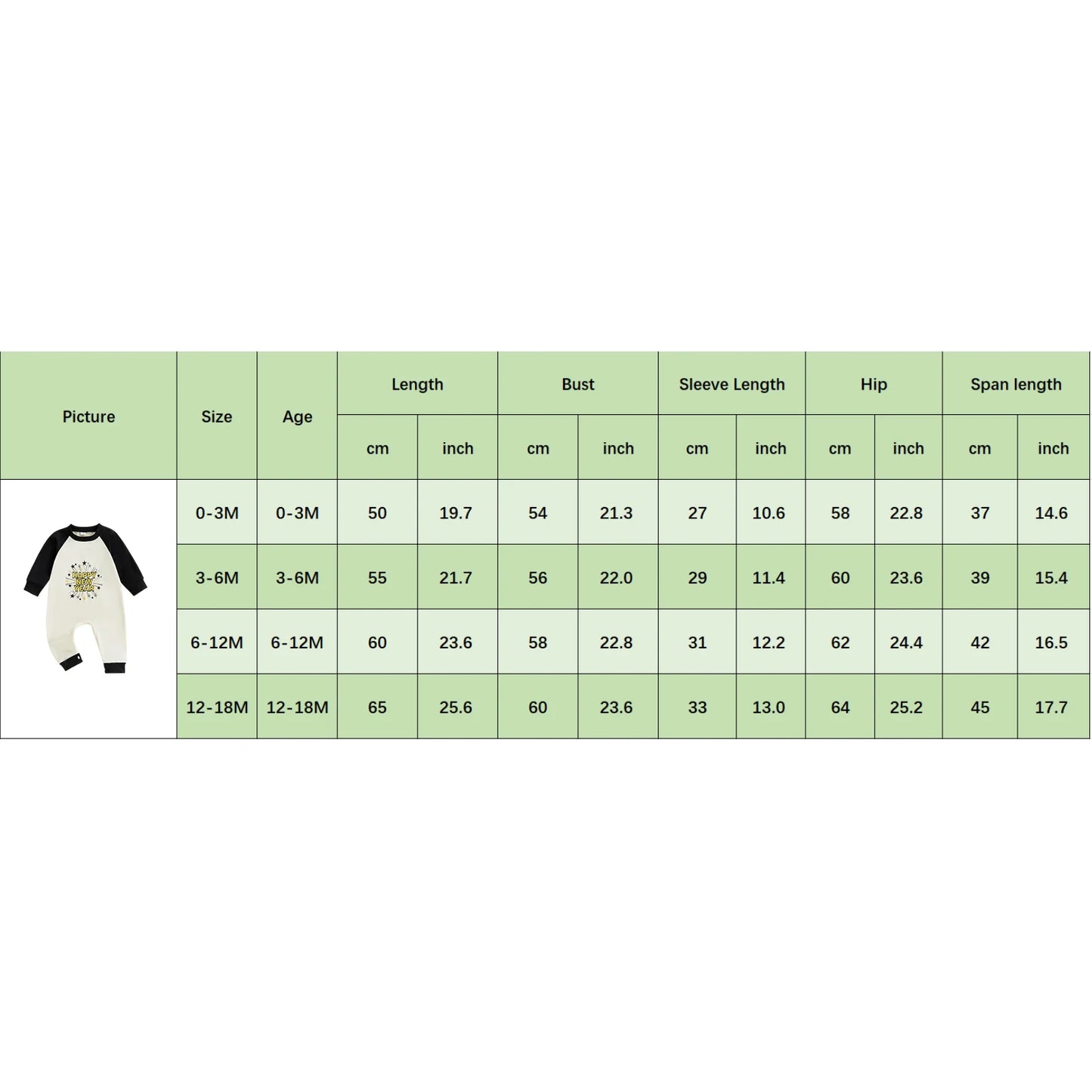 Newborn Baby Boys New Year Romper - Letter Embroidery Footless Pajamas