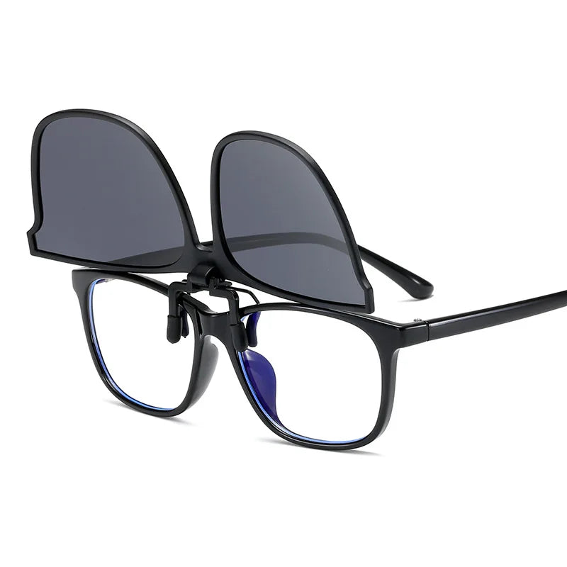 Unisex Polarized Clip Sunglasses