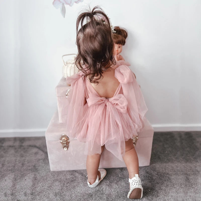 Baby Girls Lace Bodysuits & One-pieces Dress