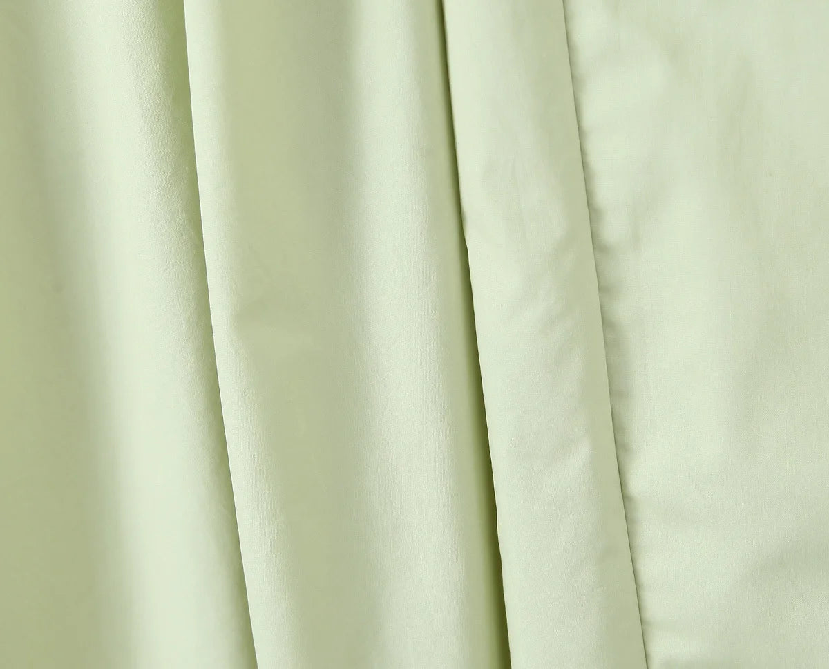 Backless Green Halter Dress - Elegant Low Waist A-Line Midi Dress