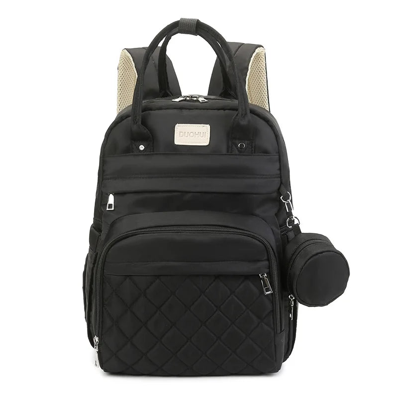 Parent Backpack with Changing Mat & Stroller Hooks - Complete Baby Bag Set