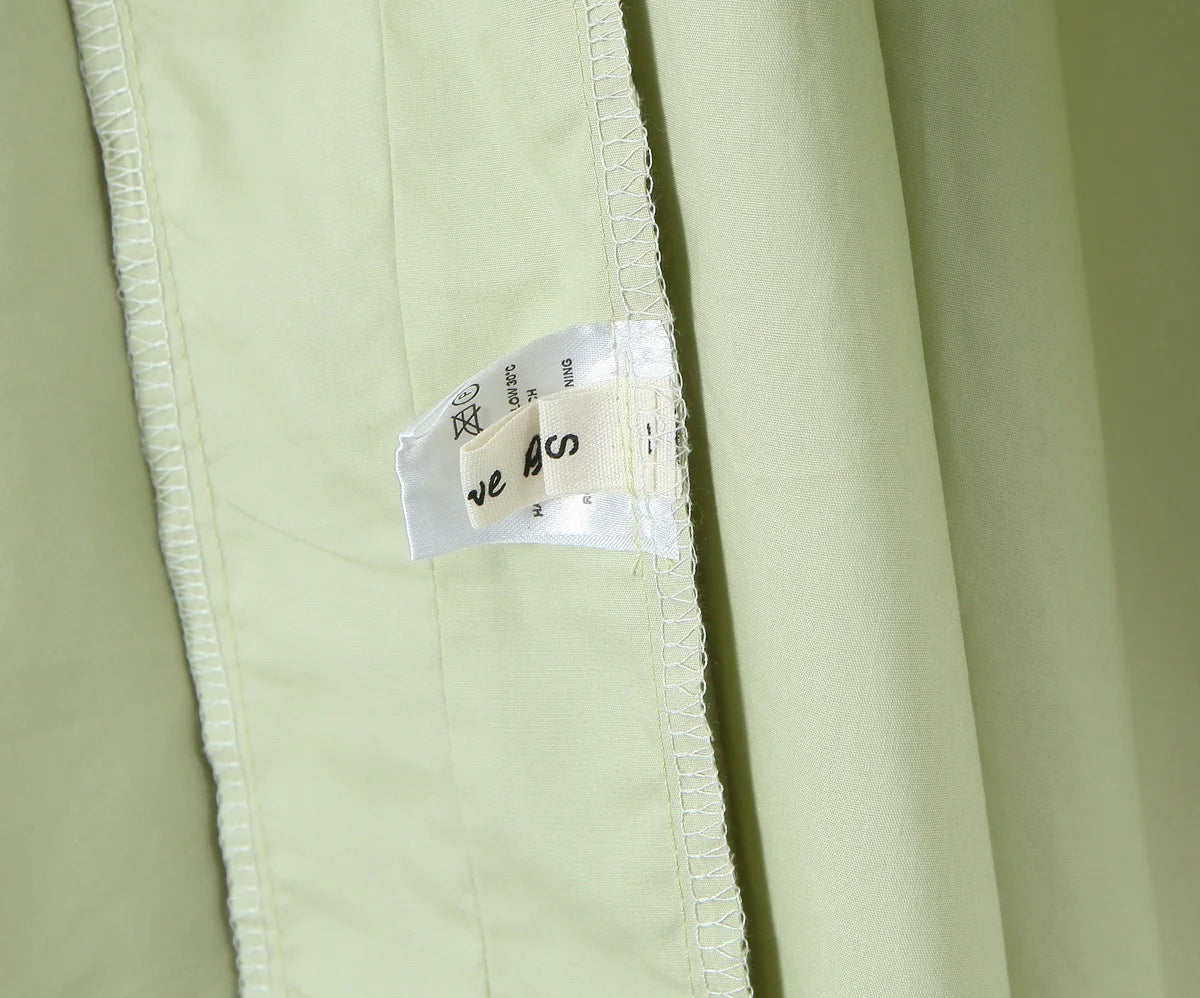 Backless Green Halter Dress - Elegant Low Waist A-Line Midi Dress