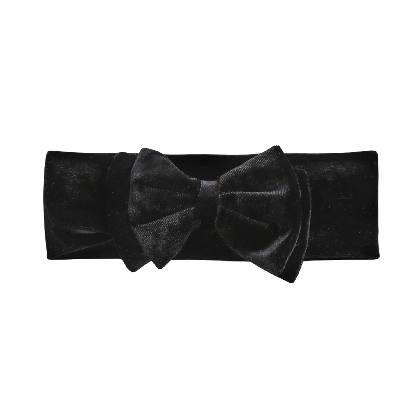 Toddler Baby Girls Bow Headbands Soft Stretchy Velvet Hairbands Hair Accessories