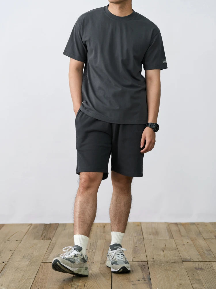 Men's T-Shirt and Shorts Jogging Set Athletic Sports  2 Piece Outfit