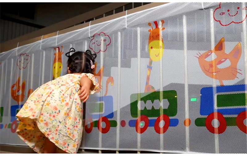 Safety Net for Stairs & Balconies - Thicken Fine Mesh Child Protection Gate