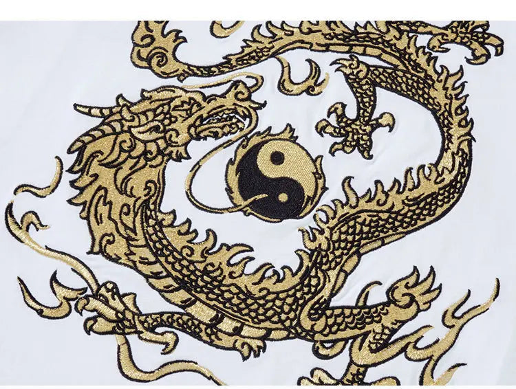 Dragon Embroidered T-Shirt
