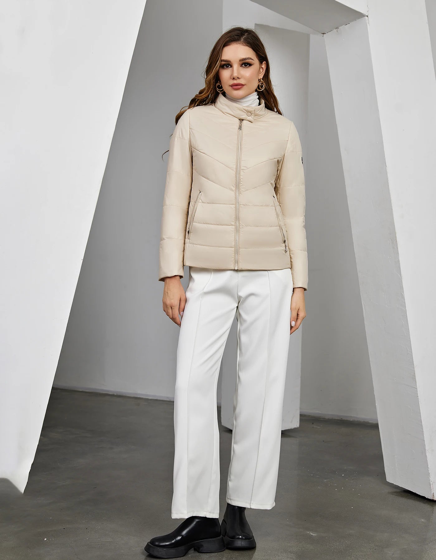 Women's Quilted Lightweight Padded Jacket