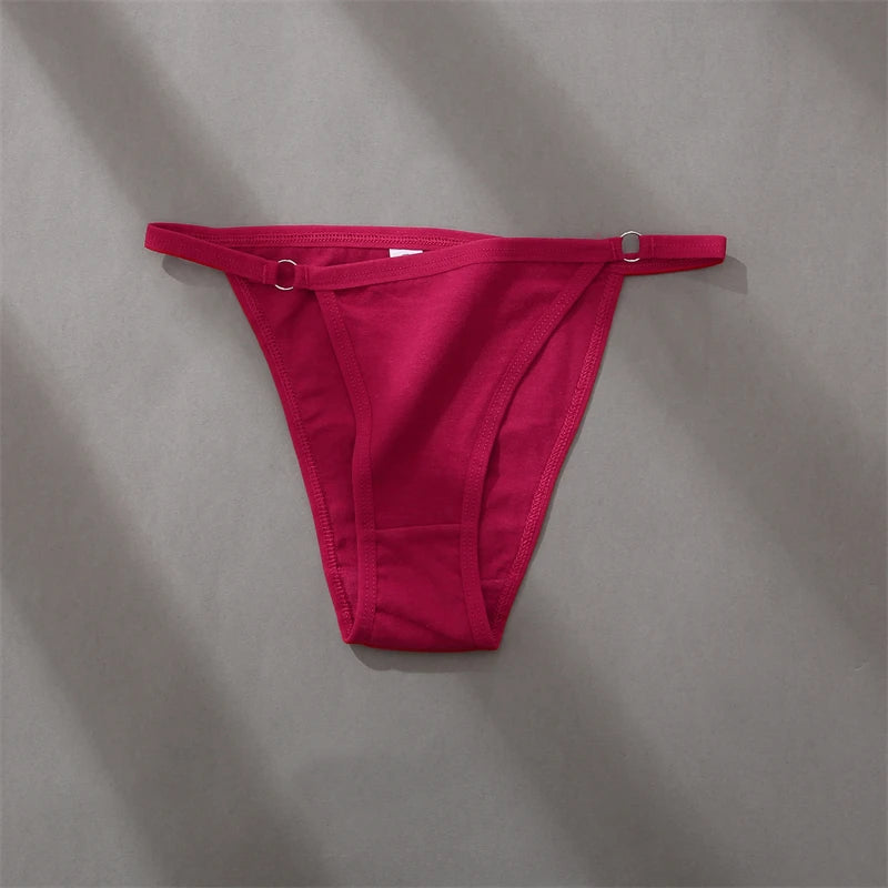 Women's Cotton Briefs Low Waist Seamless Underwear  Bikini Breathable Lingerie