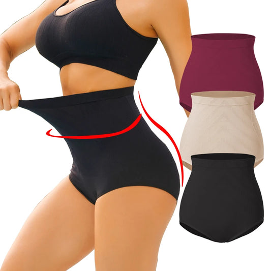 Women's High Waist Butt Lifter Shapewear - Tummy Control Panties Body Shaper Slimming Underwear Seamless Shaping Briefs