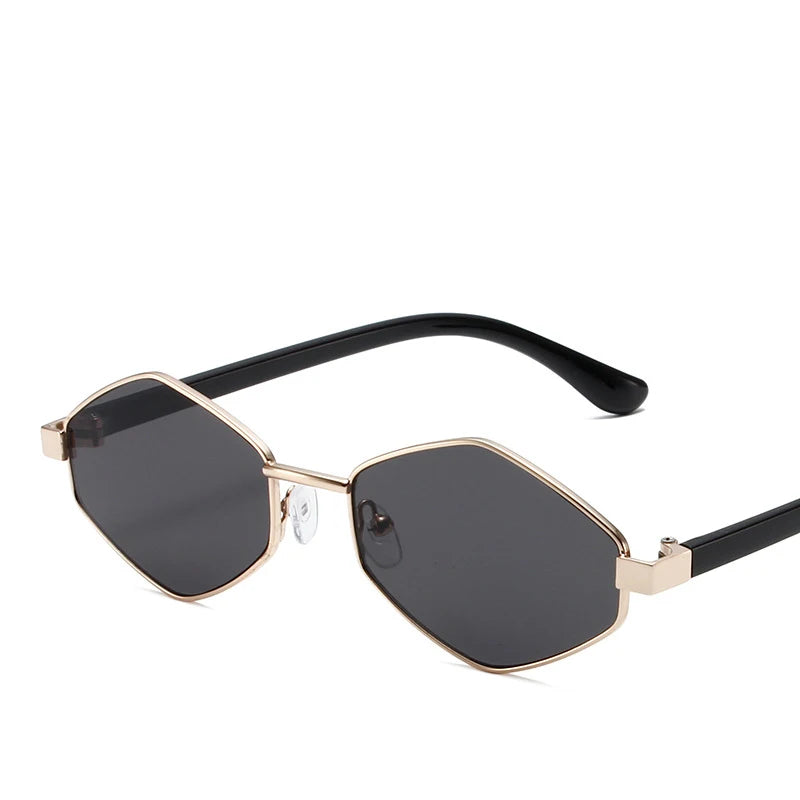 Polygonal Sunglasses - Retro Metal Frame UV400 Protection for Men & Women