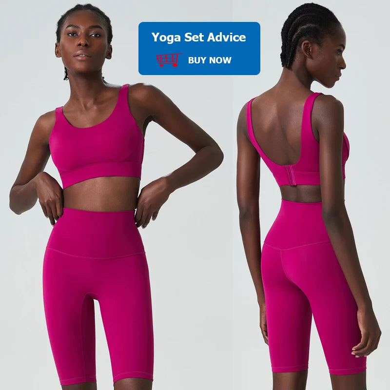 Women's Fitness Sports Bra | Nylon Lycra | Back Buckle | Fixed Chest Pads | Anti-Friction | 5 Colours | S–XL