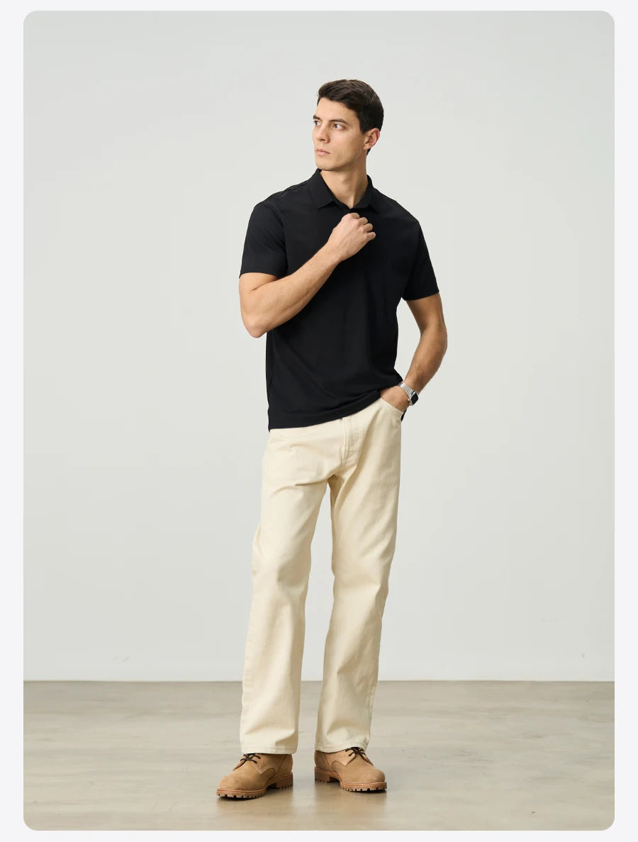 Men's Cool Feeling Polo Shirt - Regular Fit Sorona Pique Fabric