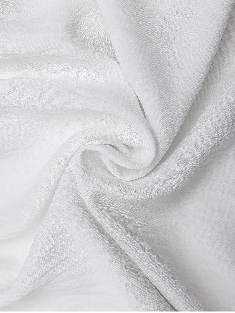 Elegant Ice Silk Spaghetti Strap Maxi Dress Round Neck Sleeveless Flower Trim A-Line Dress