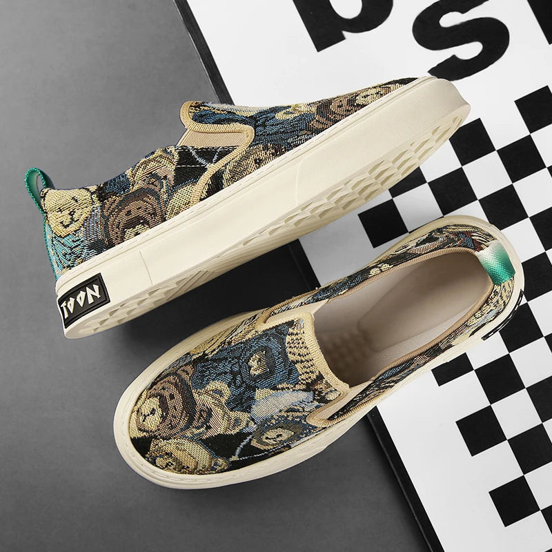 Men's Casual Slip-on Canvas Shoes