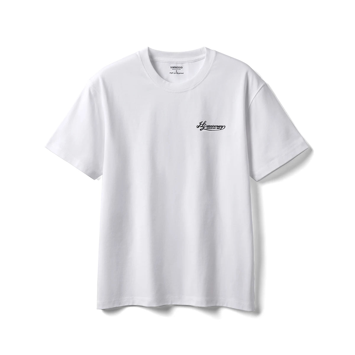 Men's Soft Letter Print T-Shirt - Cool Touch Breathable Cotton