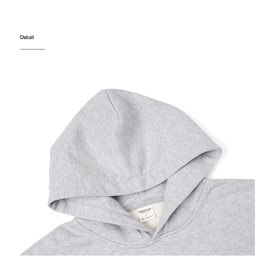 Men 450gsm Fabric Warm Quality Sweatshirt Hoodie