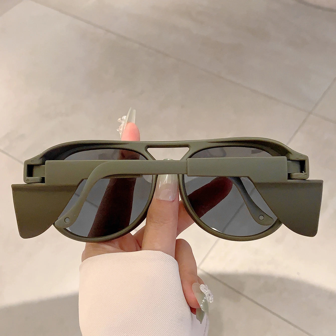 Unisex Oversize Square Sunglasses