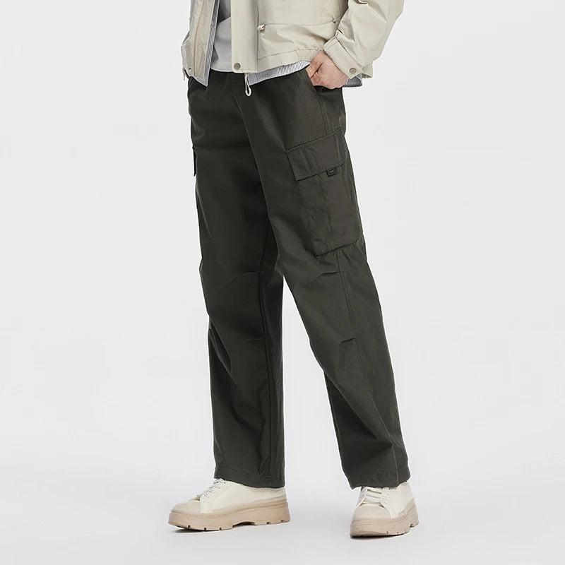 Loose Straight Leg Workwear Trousers - Outdoor Trendy Autumn Pants