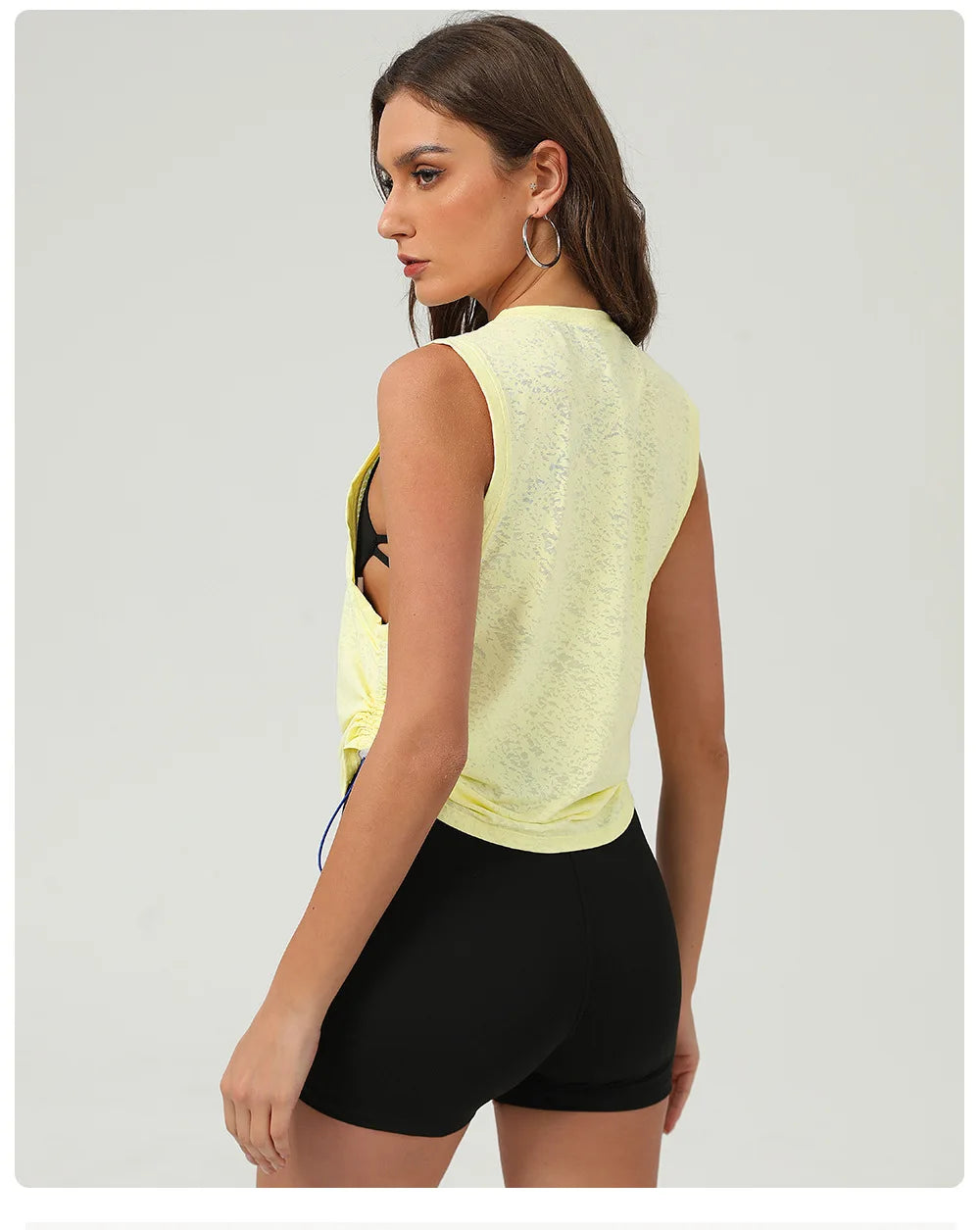 Women's Sleeveless Yoga Top - Breathable Quick Dry Workout Vest