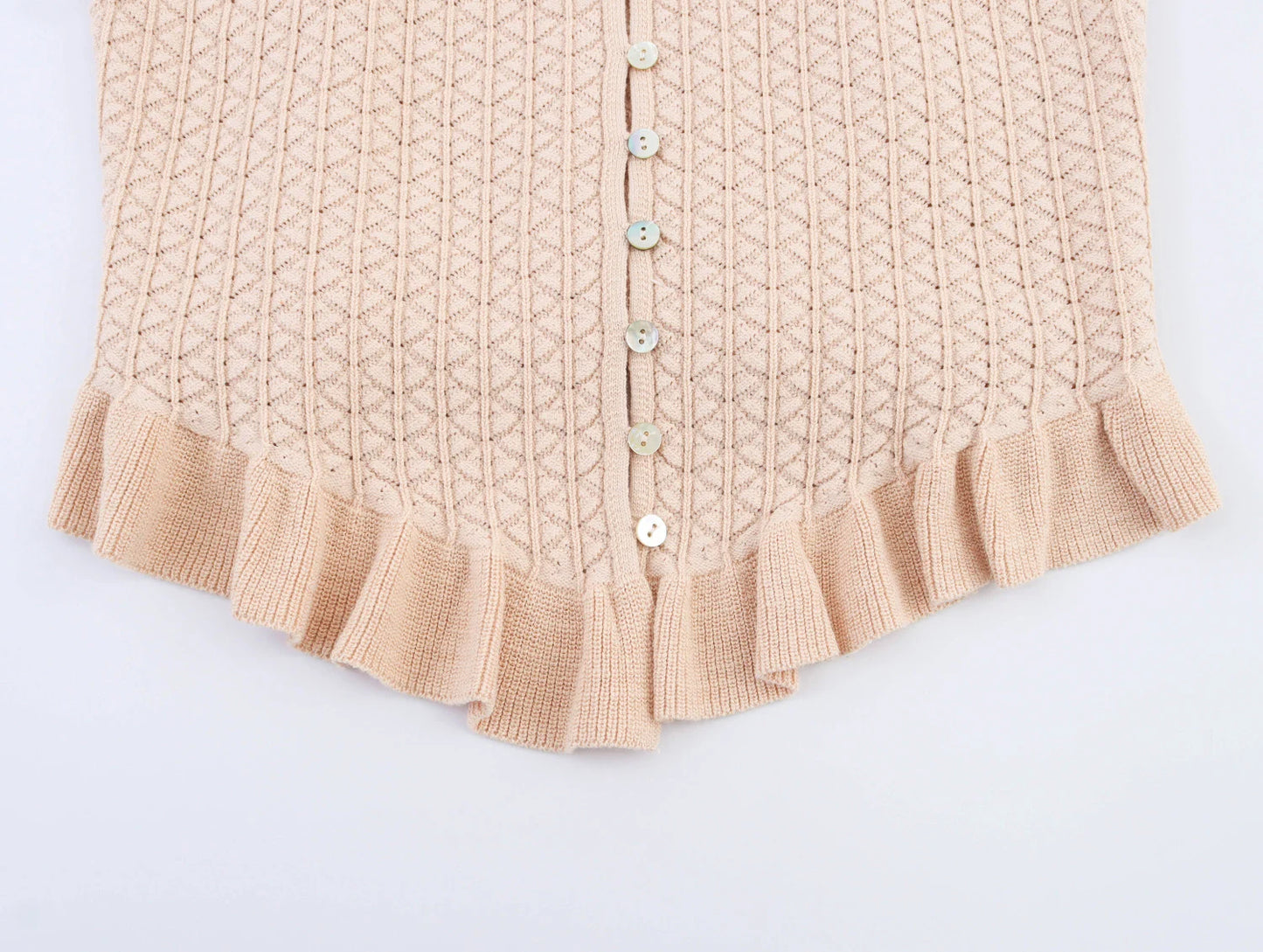 Square Neck Knitted Cami Top