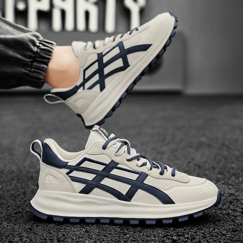 Casual Platform Sneakers - Men's Running & Tennis Shoes