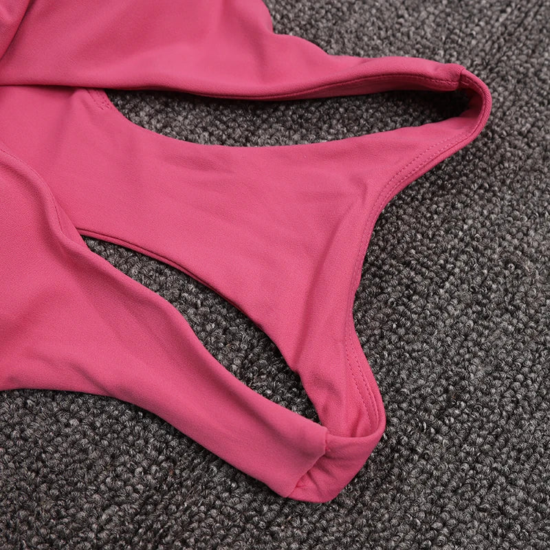 Halter Neck Yoga Crop Top Bra - Removable Chest Pad Elastic Breathable Sports Bra