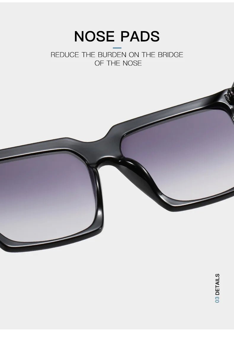 Women's Octagonal Sunglasses - Fun Personalized Retro Frameless Shades