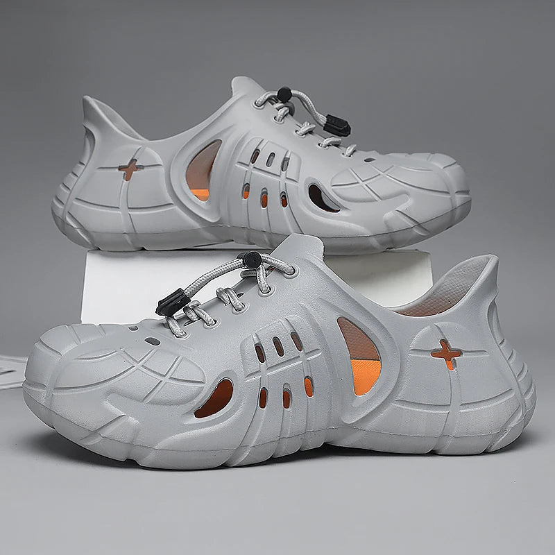 Men's Summer Platform Clogs - Outdoor Water Sandals & Beach Slides