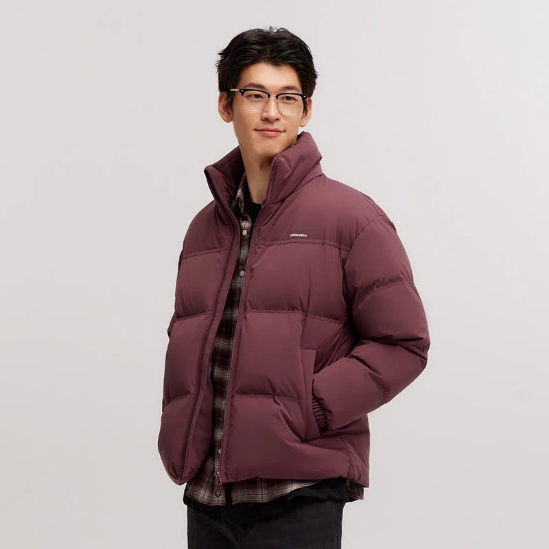 Unisex Windproof Waterproof Puffer Jacket - Winter Cold-Proof Outerwear