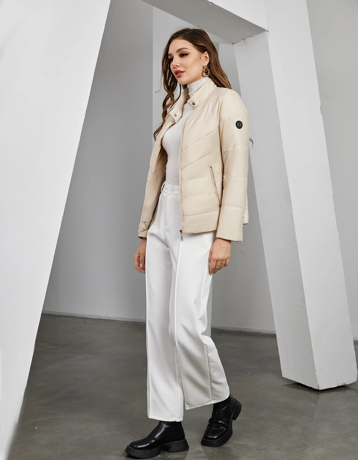 Women's Quilted Lightweight Padded Jacket