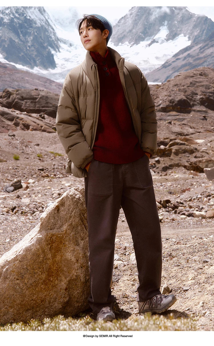 Unisex Windproof Waterproof Puffer Jacket - Winter Cold-Proof Outerwear