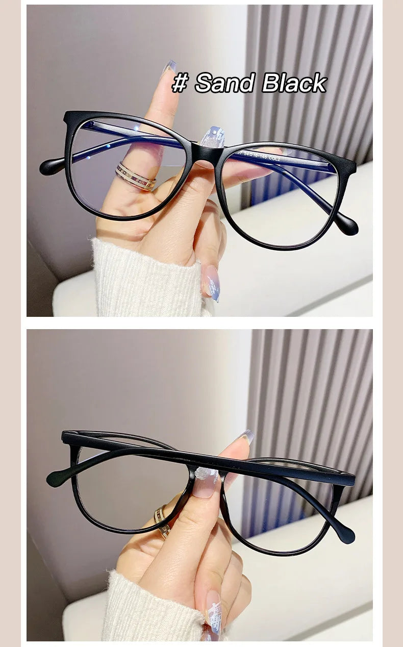 Retro Transparent Fashion Glasses - Anti Blue Light Eyeglass Frame