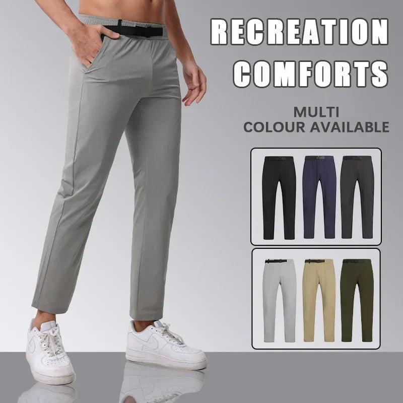 Men's Jogger Sporty Casual Long Trousers - Cooling Pants Golf Trousers Training Gym Workout Sweatpants Baseball Bottoms