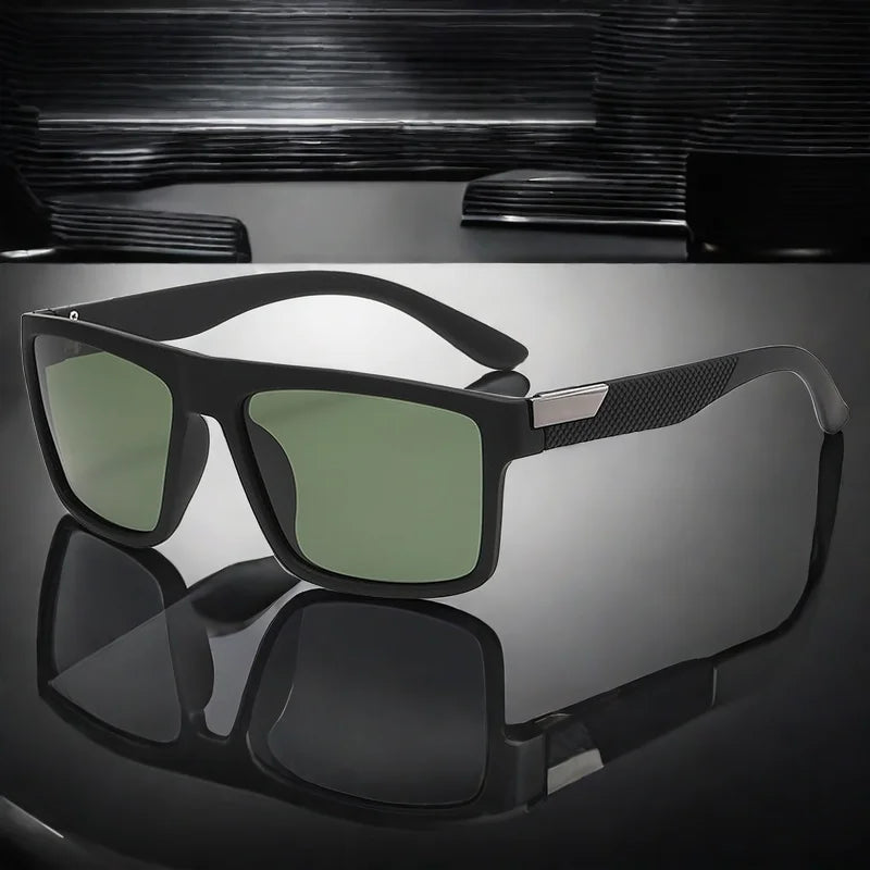 Retro Polarized Sunglasses - UV400 Anti-Glare Driving Eyewear