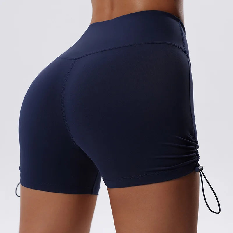 Women's Running High Waist Gym Yoga Breathable Quick Dry Workout Sportswear Shorts