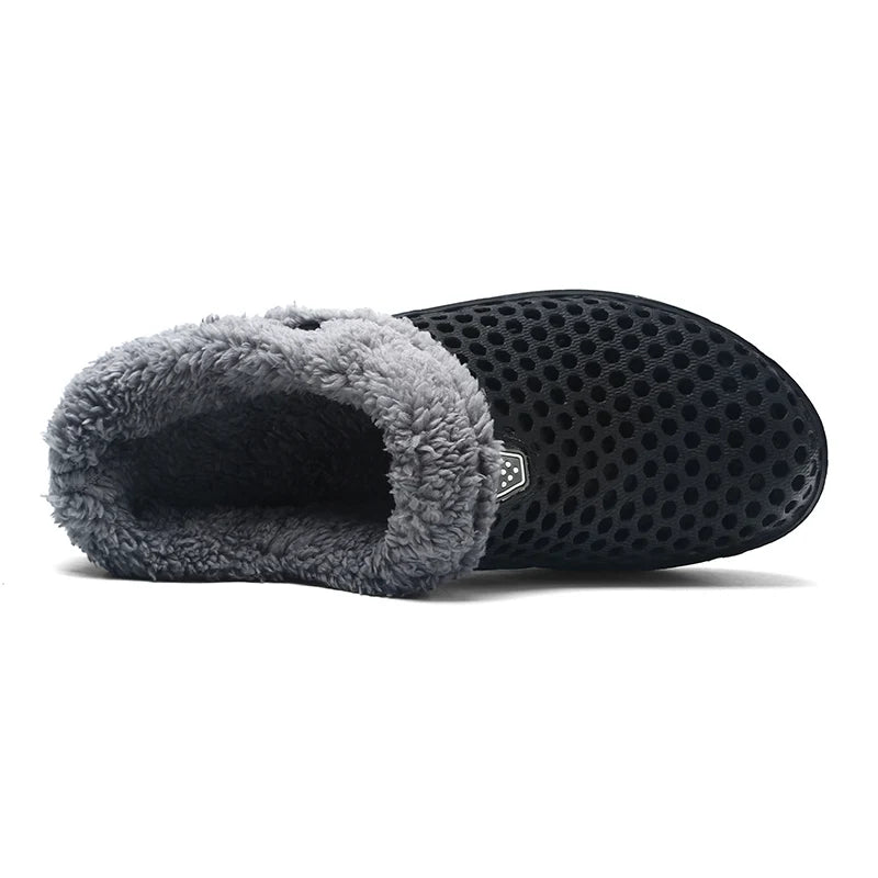 Plush Warm Slippers - Soft Non-Slip Indoor Home Slides