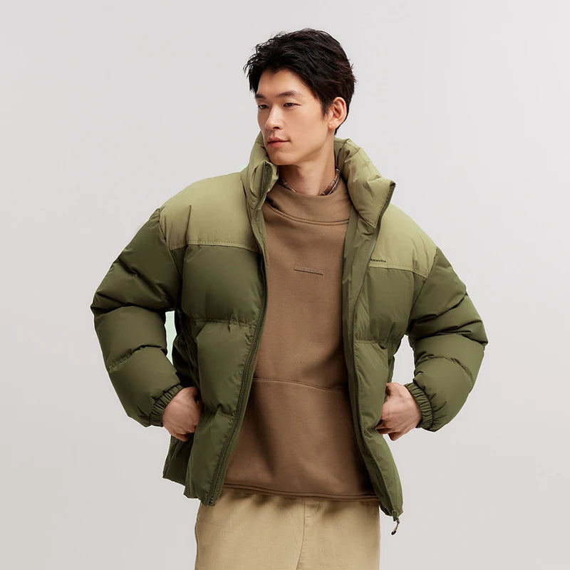 Unisex Windproof Waterproof Puffer Jacket - Winter Cold-Proof Outerwear