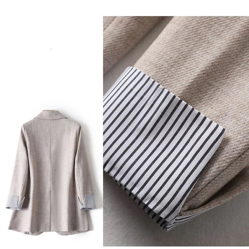 Women's Long Sleeve Spring Casual Blazer