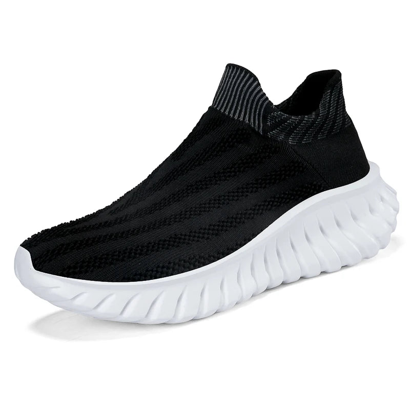 Platform Slip-On Sneakers - Comfortable Tennis Trainers