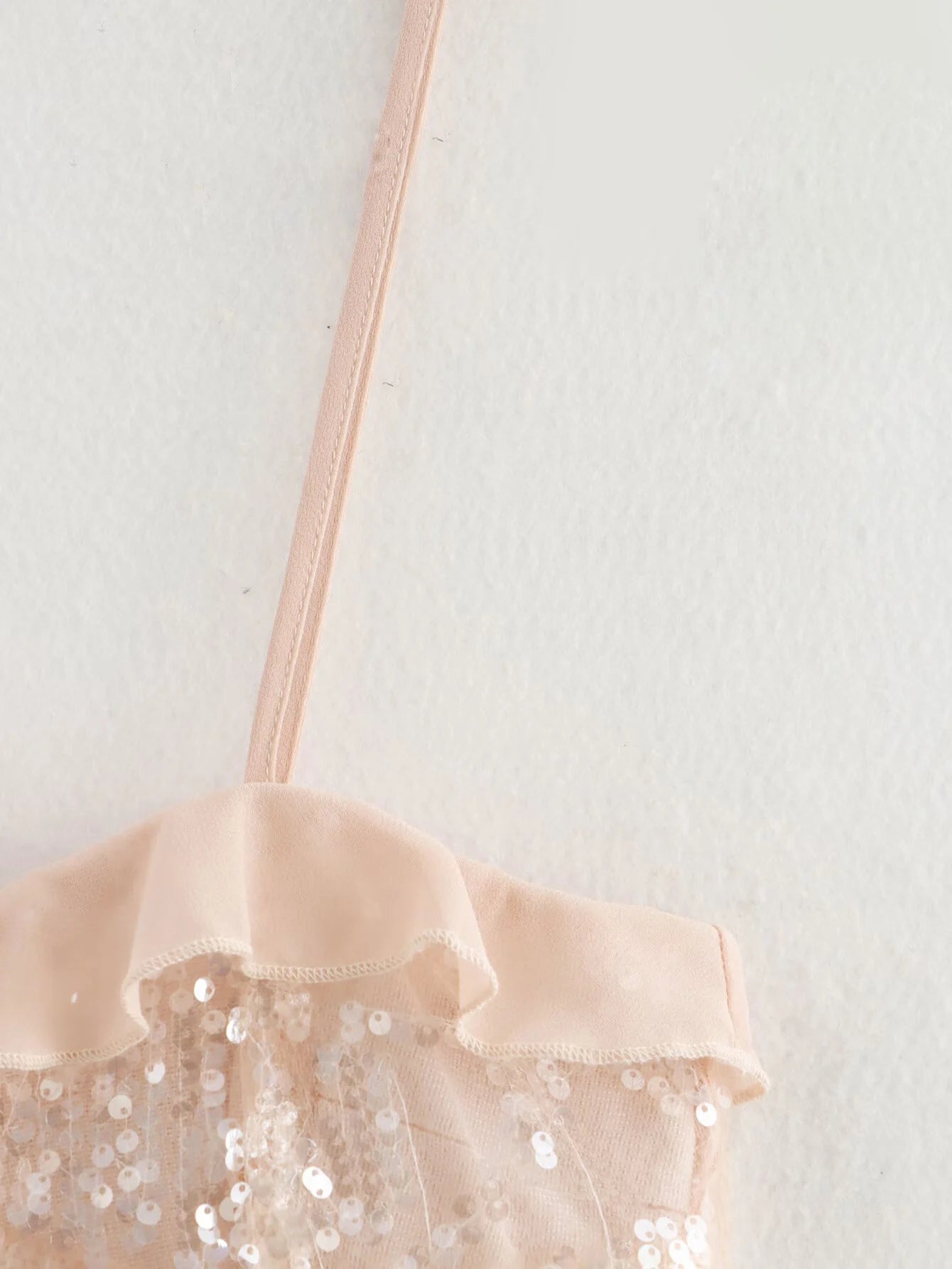 Women's Retro Bow Tie Sequin Short Suspender Vest