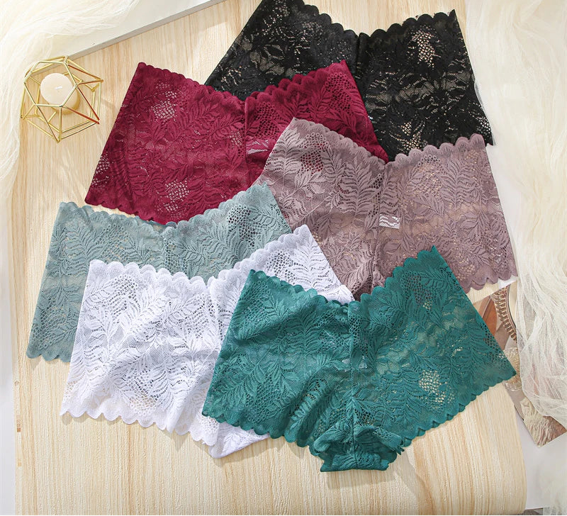 Women's Floral Lace Briefs 3-Pack