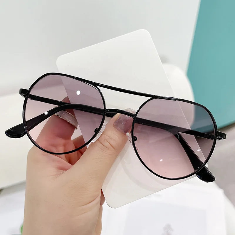 Unisex Metal Sunglasses UV400