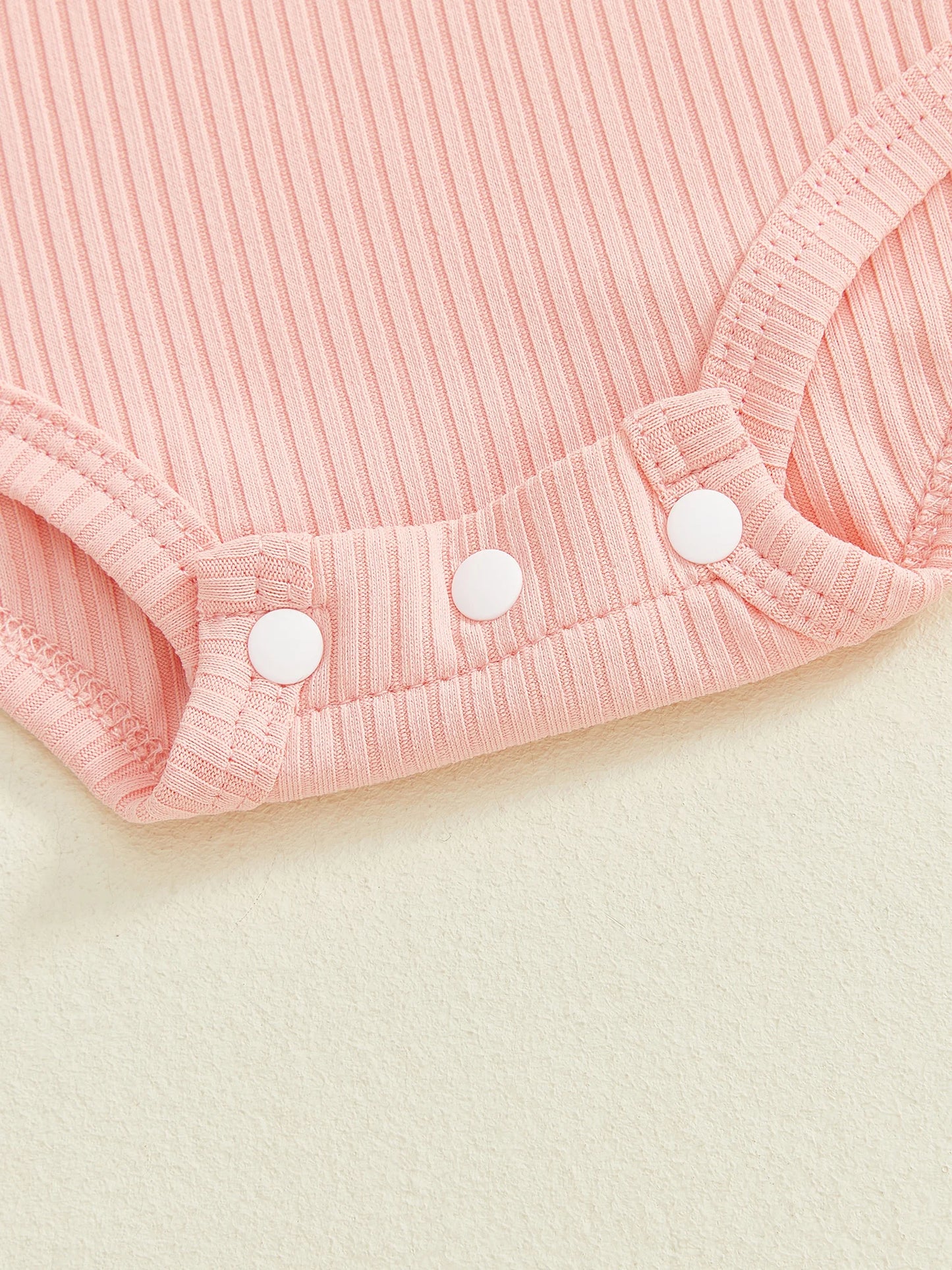 Baby Fall Winter Knit Romper - Soft Solid Colour Long Sleeve Round Neck Jumpsuit