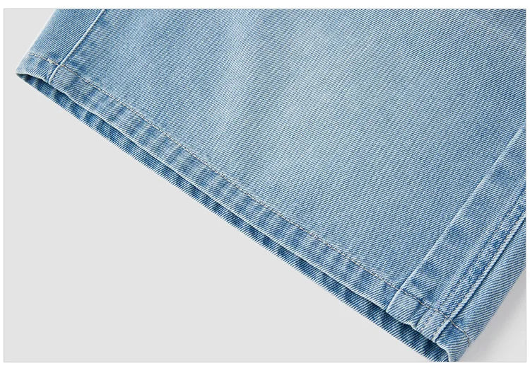 Women's Slimming Straight Leg Denim Shorts - Cooling Summer Style