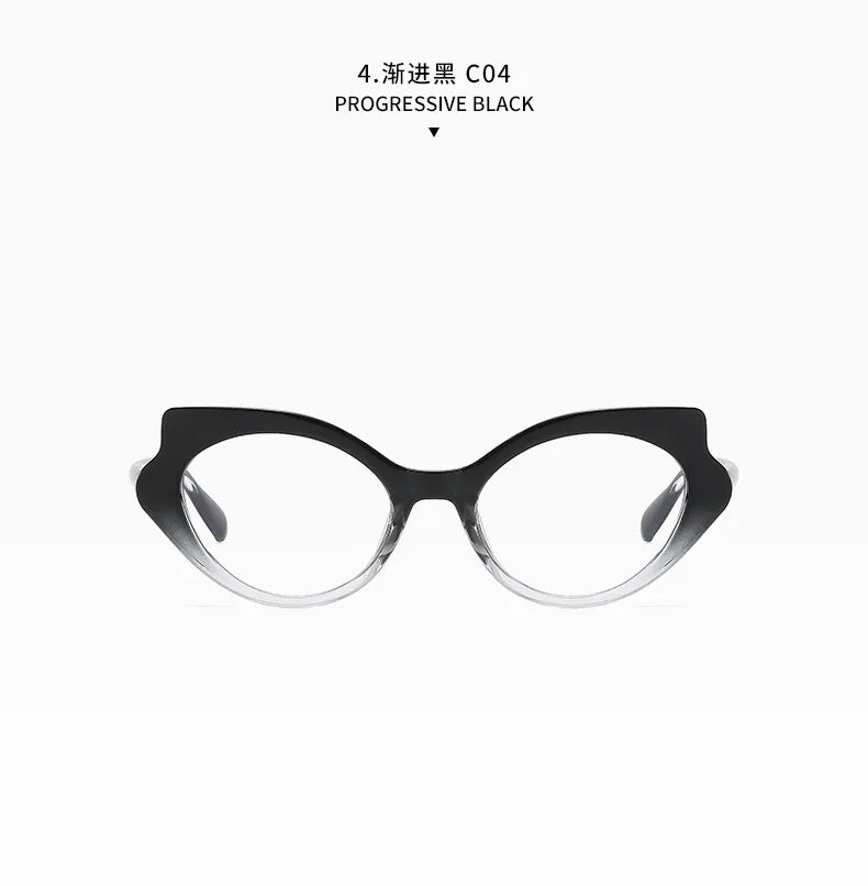 Cat Eye Glasses for Women - Anti Blue Light Computer Eyewear