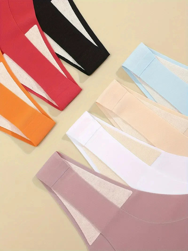 Ice Silk Seamless Thongs 4-Pack