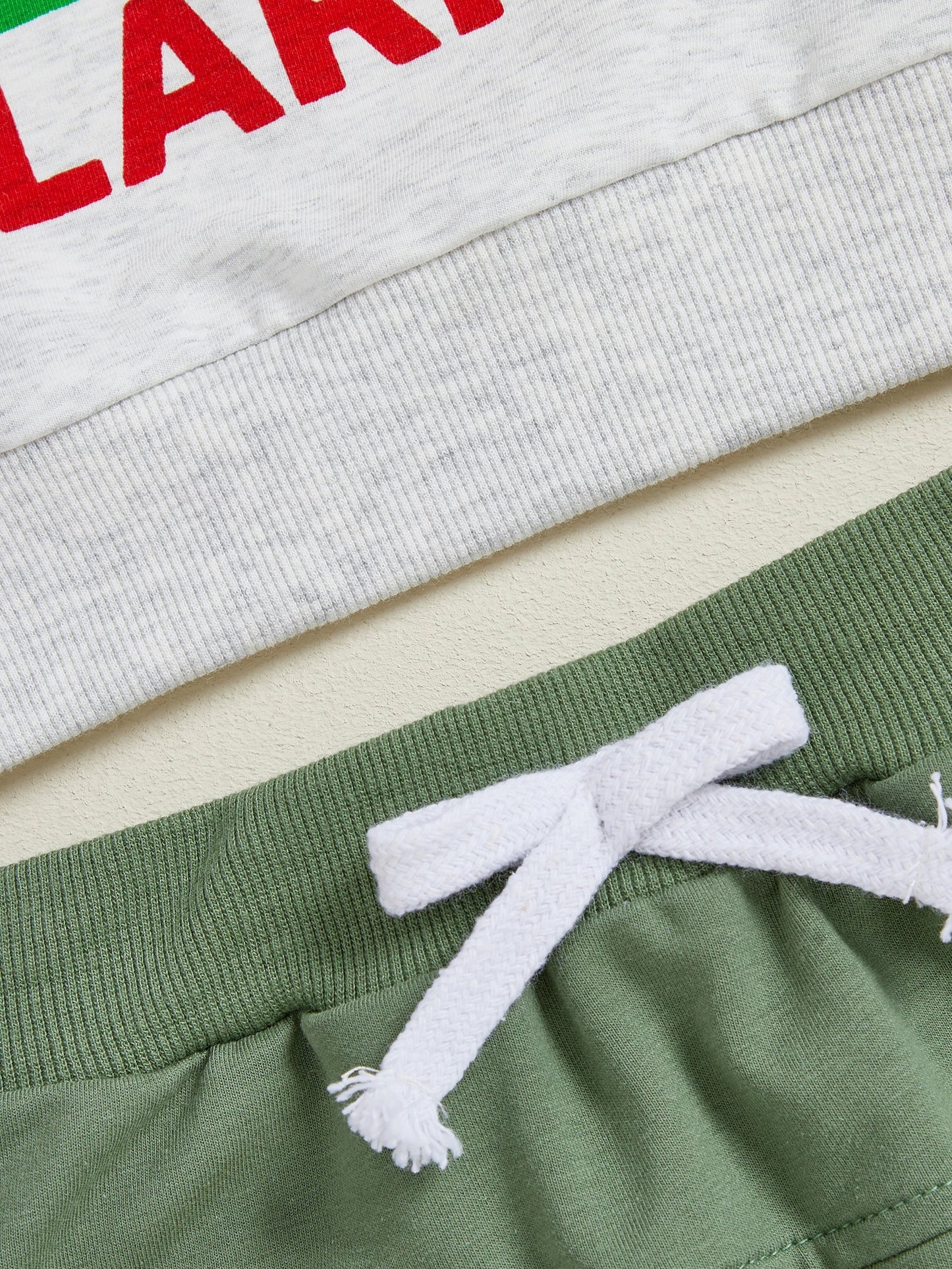 Infant Baby Boys Fall Winter Christmas Clothes Set - Long Sleeve Xmas Tree Letter Print Top & Pants
