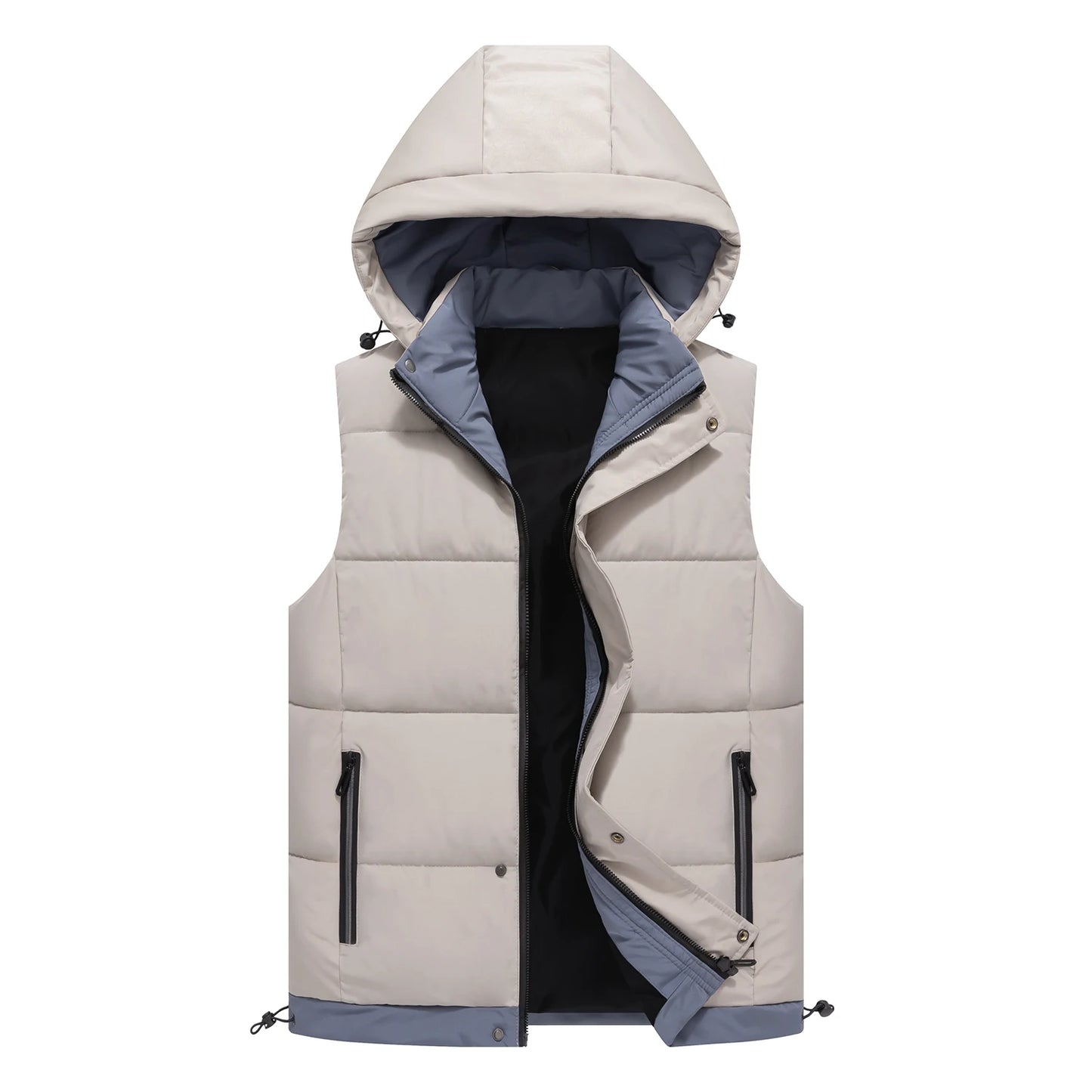 Men's Hooded Vest Jacket