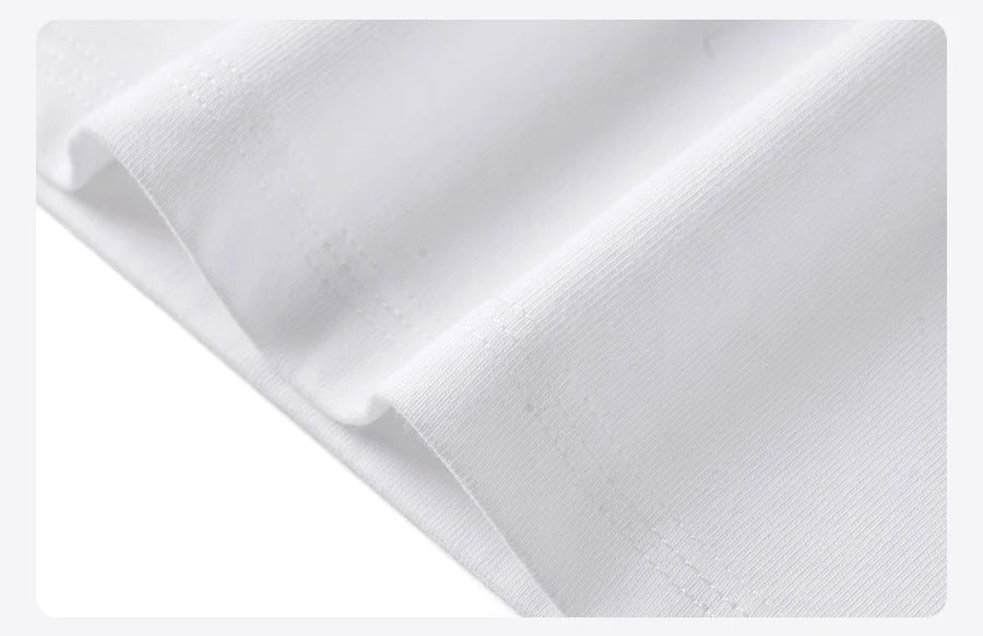 Men's Short Length Oversize 280gsm Sorona Fabric Logo Embroidery Long Sleeve T-shirt
